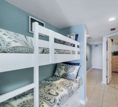 Bunk Twin Beds Right Outside Master Bedroom