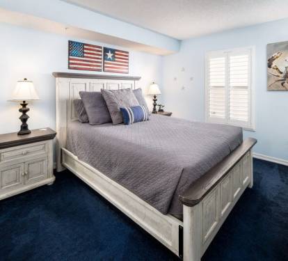 2nd Bedroom - Queen - 
Gulf Dunes 309 Fort Walton Beach Okaloosa Island Vacation Rentals