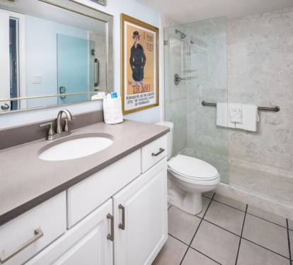 2nd Bathroom - 
Gulf Dunes 309 Fort Walton Beach Okaloosa Island Vacation Rentals