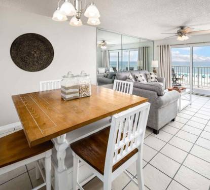Dining Area - 
Gulf Dunes 309 Fort Walton Beach Okaloosa Island Vacation Rentals