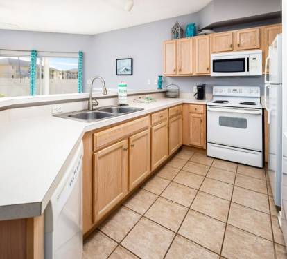 Kitchen - 
Sandpiper Cove Resort 9106 Holiday Isle Destin Florida Vacation Rentals