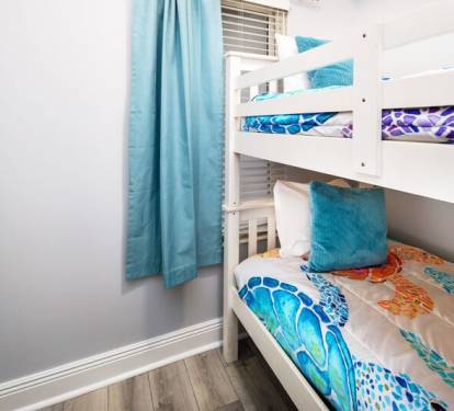 Bunk Room - 
Summer Place Resort, Unit 305 Okaloosa Island Fort Walton Beach Vacation Rentals