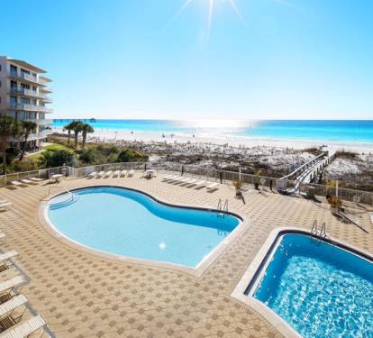 Balcony View - 
Summer Place Resort, Unit 305 Okaloosa Island Fort Walton Beach Vacation Rentals