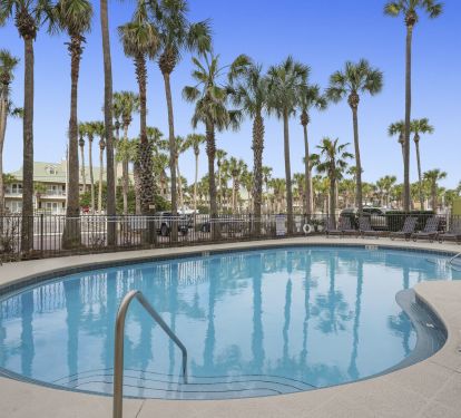 Condo complex pool
