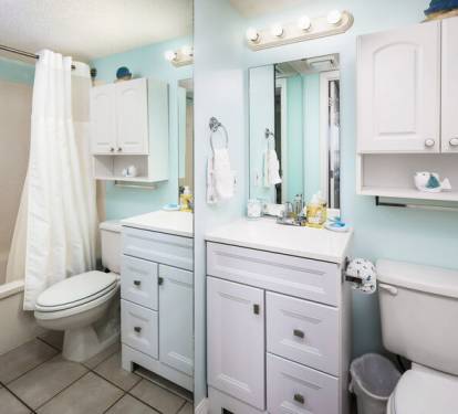 Bathroom 2 - 
Gulf Dunes 217 Fort Walton Beach Florida Okaloosa Island Vacation Rentals