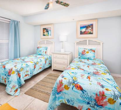 Bedroom 3 - 
Gulf Dunes 217 Fort Walton Beach Florida Okaloosa Island Vacation Rentals