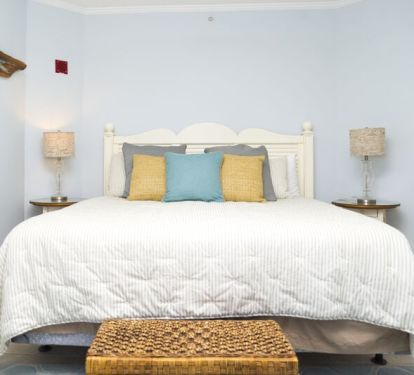 Master bedroom with King size bed