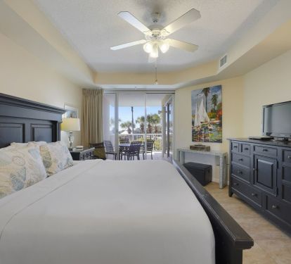 Whether it is afternoon naps between beach trips or winding down after sunset, this room completes the effortless vacation experience.