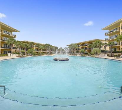 Adagio has multiple pools beachfront and a large center property pool!