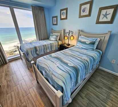 Gulf view from second bedroom