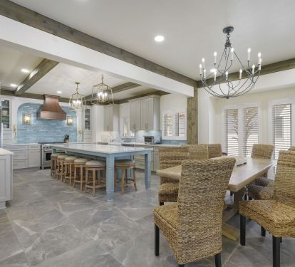 This beautiful and brand new, state of the art kitchen
