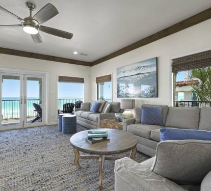 This living room received new furniture in the winter of 2022.
