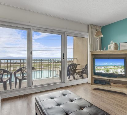 Located Above Beachside Pool