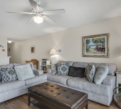 Comfy Seating in the Living Room with Sofa Sleeper