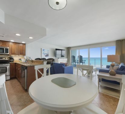 Cook, dine, and relax with panoramic Destin beach views at Cabana Club 205