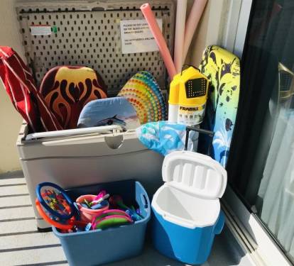Enjoy the Beach Toys and other Goodies while there