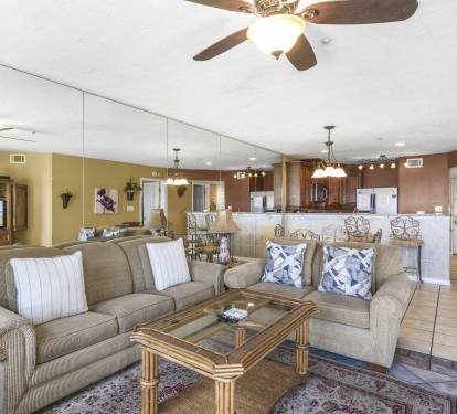Living Room with Sleeper Sofa
