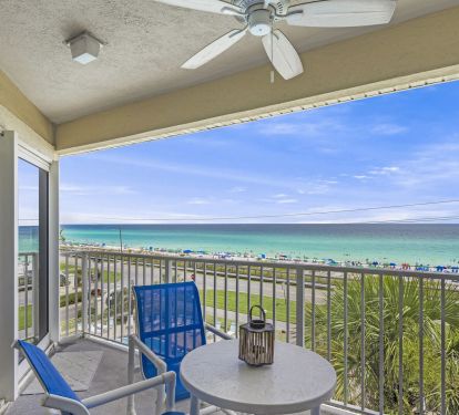 Balcony View of the Emerald Green Gulf