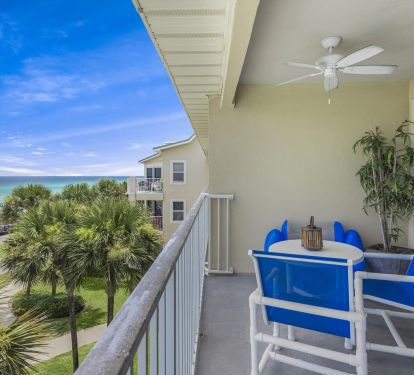Beach Side Patio View