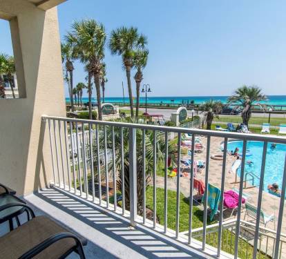Pool / Ocean Balcony View