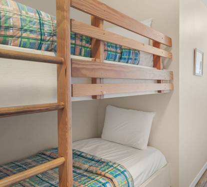 Twin Over Twin Hallway Bunks. The Kids will Love Them!