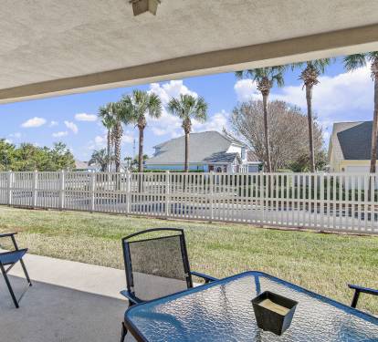 Ground-floor convenience with just a few steps to the patio - ideal for effortless indoor-outdoor living.
