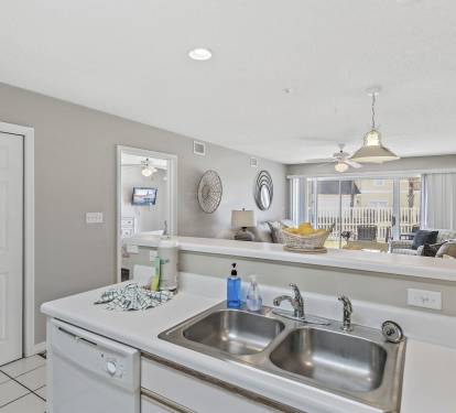 'Savor the Sunlit View as you Wash the Dishes or Prepare a Meal.'