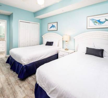 Guest Room - Gulf Dunes Resort Unit 616 / Okaloosa Island / Fort Walton Beach Vacation Rentals