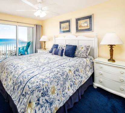 Master Bedroom - 
Gulf Dunes 309 Fort Walton Beach Okaloosa Island Vacation Rentals