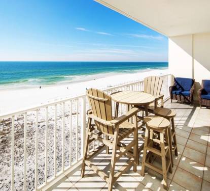 Balcony View - Gulf Dunes Resort Unit 616 / Okaloosa Island / Fort Walton Beach Vacation Rentals
