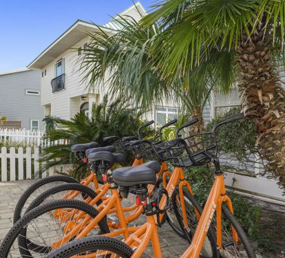 4 Bikes included with the unit