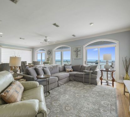 Fully furnished living room