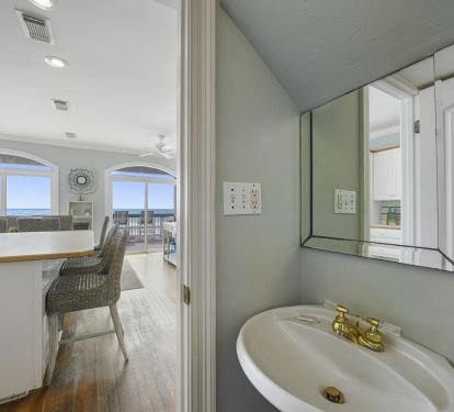 half bath on main floor