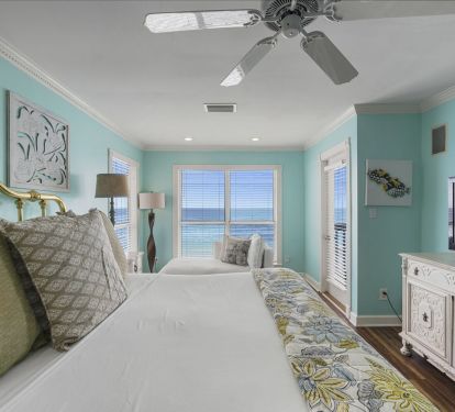 1st king master suite with gulf views (2nd floor)