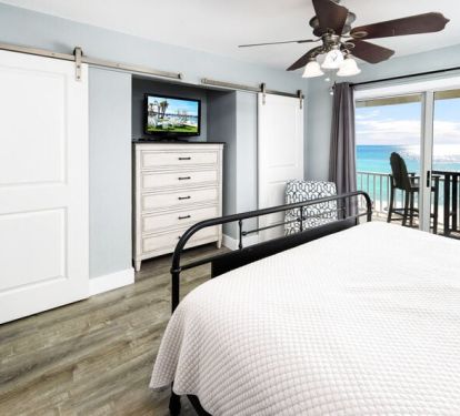 Master Bedroom Third Level - 
Sanddollar Townhomes Unit 6 Miramar Beach Destin Florida Vacation Beach House Rentals
