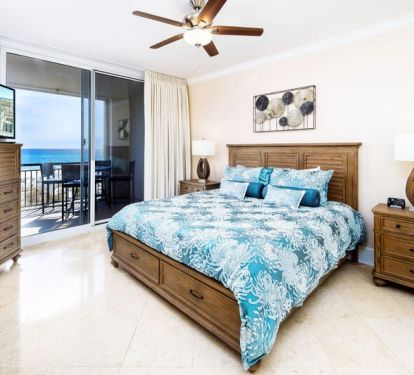 Master Bedroom - 
Bella Riva Resort, Okaloosa Island, Fort Walton Beach, FL Vacation Rentals