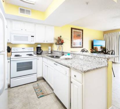 Kitchen - 
Gulf Dunes Resort Unit 107 Okaloosa Island Florida