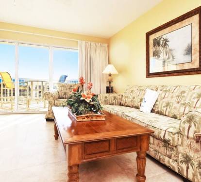 Living Room - 
Gulf Dunes Resort Unit 107 Okaloosa Island Florida