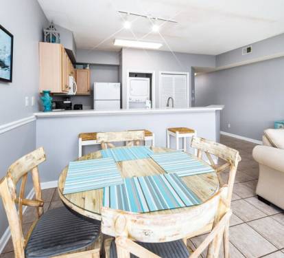 Dining Area - 
Sandpiper Cove Resort 9106 Holiday Isle Destin Florida Vacation Rentals