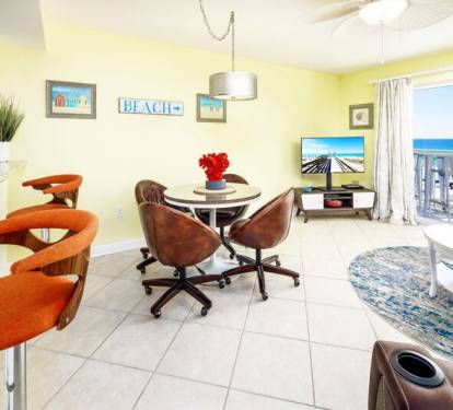 Dining Area - 
Pelican Isle 414 Fort Walton Beach Okaloosa Island Vacation Rentals