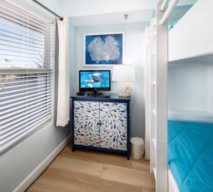 Bunk Room - 
Gulf Dunes 408 Fort Walton Beach Okaloosa Island Vacation Rentals