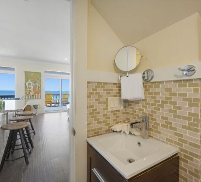 main level half bathroom