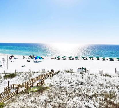Balcony - 
Gulf Dunes 507 Fort Walton Beach Okaloosa Island Vacation Rentals