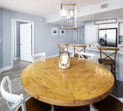 Dining Area - 
Sea Dunes Resort Unit 202 Fort Walton Beach Okaloosa Island Vacation Rentals