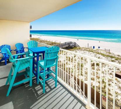 Balcony View - 
Sea Dunes Resort Unit 202 Fort Walton Beach Okaloosa Island Vacation Rentals