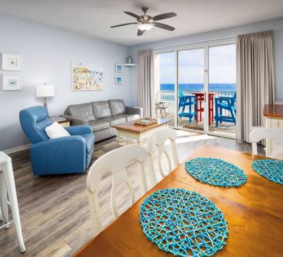 Dining Area - 
Gulf Dunes 507 Fort Walton Beach Okaloosa Island Vacation Rentals