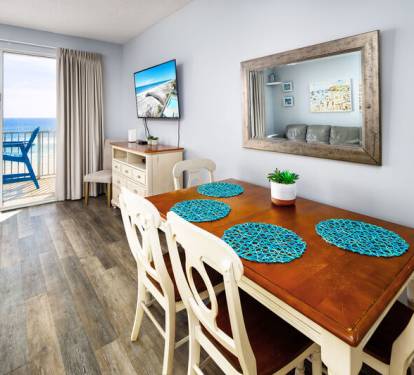 Dining Area - 
Gulf Dunes 507 Fort Walton Beach Okaloosa Island Vacation Rentals