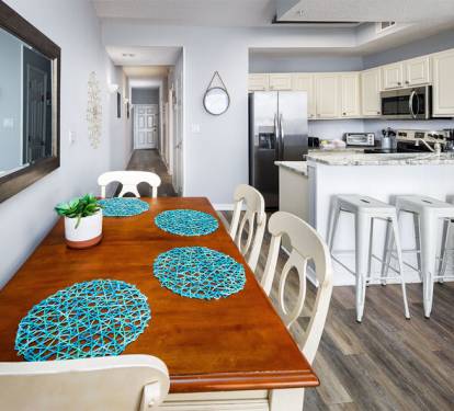 Dining Area - 
Gulf Dunes 507 Fort Walton Beach Okaloosa Island Vacation Rentals