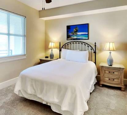 Guest Bedroom 2- Bella Riva Resort Unit 205, Okaloosa Island Fort Walton Beach Florida Vacation Condo Rentals by Sunset Resort Rentals