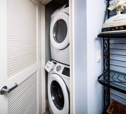 Laundry Center - Waters Edge Resort Unit 311 Okaloosa Island Fort Walton Beach Vacation Rentals